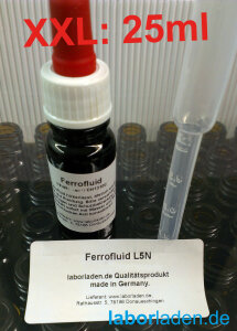 Ferrofluid (flssiges Eisen) 25ml