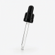 Glass pipette oil-resistant for thread GL18 (for 100ml)