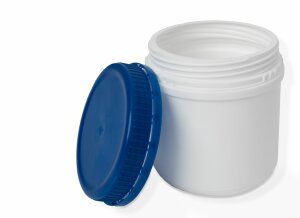 Schraubdeckeldose UN, weiß, ohne Deckel 500ml