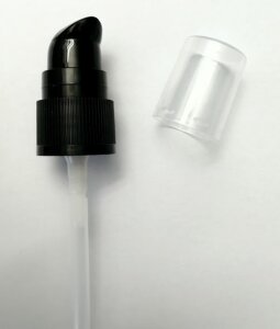 Pump dispenser (dispenser pump, lotion dispenser) for dropper bottles 10-100ml