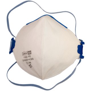 Faltmaske Atemschutzmaske FFP2 (EN-Norm) ohne Ventil, 1 St.