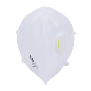 FFP2 Faltmaske mit Ventil aus EU-zertifizierter Herstellung (DIN EN149:2001 + A1:2009)