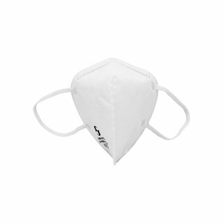 120 pieces FFP2 folding mask with ear loops without valve (CE 2834 - EU standard DIN EN149:2001 + A1:2009)
