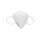 400x FFP2 folding mask without valve from EU-certified production, individually packed (expiry date exceeded)