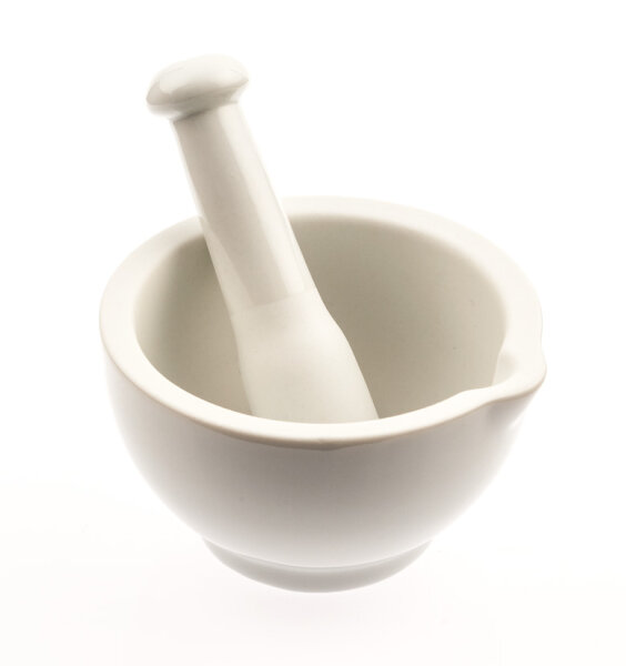 Porcelain mortar (12 cm), 10,90