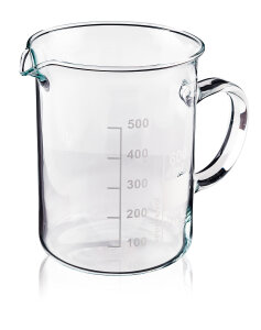 Beaker With Handle Heatable Borosilicate Low Form 250 600 1000ml