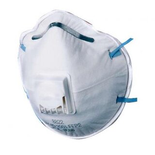 Respirator mask FFP2 with valve (FFP2 / P2, EN149:2001) - available for immediate delivery!