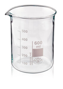 Becherglas, hitzefestes Borosilikat: 2000ml, niedrige Form